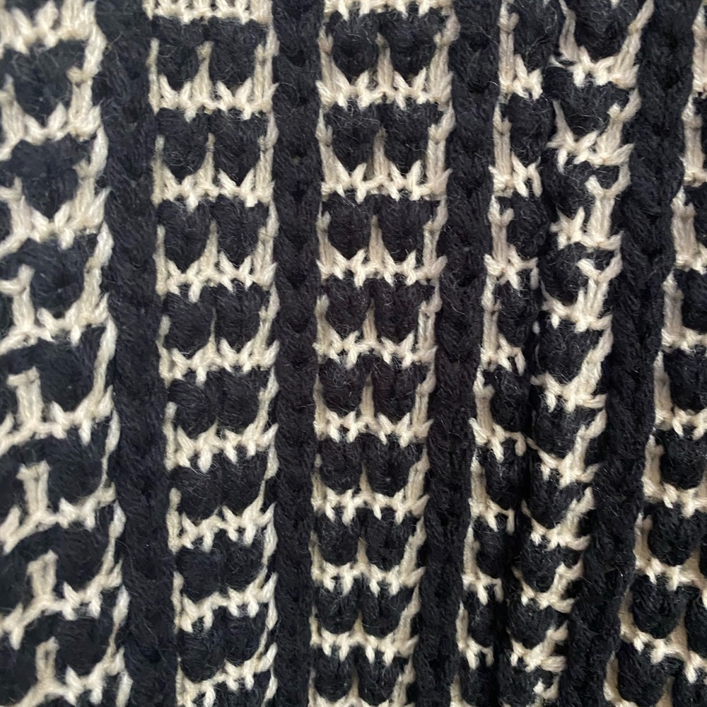 QED London Open Front Knit Cable Cardigan Size Large - Picture 7 of 9